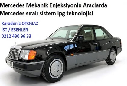 Mercedes mekanik enjeksiyonlu araçlarda sıralı sistem lpg teknolojisi (mercedes k-jetronic sıralı sistem lpg)